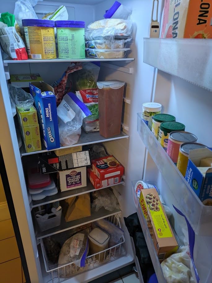BLACK+DECKER 17 Cu. Ft. Convertible Freezer Refrigerator, BUC1700XS | Upright Fridge with Glass Shelves, Garage Ready Freezer, ENERGY STAR rated, Frost Free customer photo 1