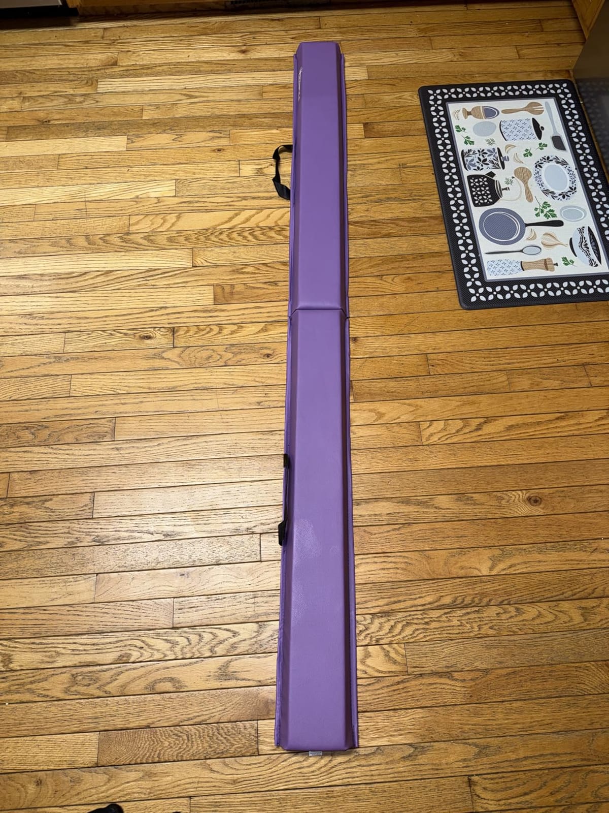 6 FT / 8 FT / 9 FT / 10 FT Folding Gymnastic Balance Beam for Kids | Foam Balance Beam with Anti Slip Bottom, Pu Cover, Fold Design with Carry Bag Gymnastic Equipment for Kids Home and Club Use customer photo 2
