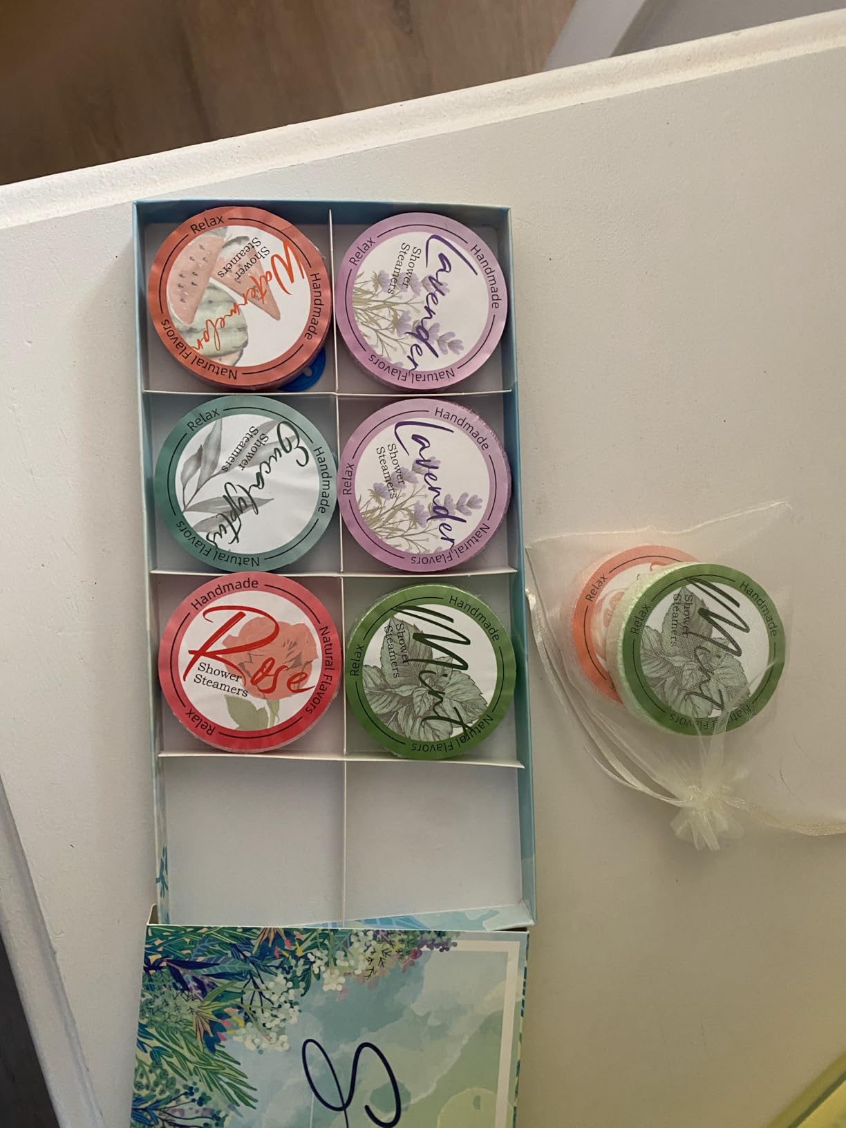 HFHO Shower Steamers Aromatherapy 8 Pack Natural Essential Oils Home Spa | Perfect For Stress Relief, Relaxation And Home Spa Self Care, Birthday Gifts For Women And Men customer photo 2