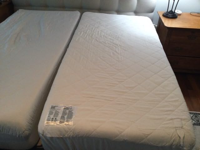 Heated Mattress Pad Queen Size, Electric Bed Warmer with Preheat | 10 Heat Settings and & 1-12 Hours Auto Shut Off, Memory Function, Dual Control, ETL & FCC, 8-21