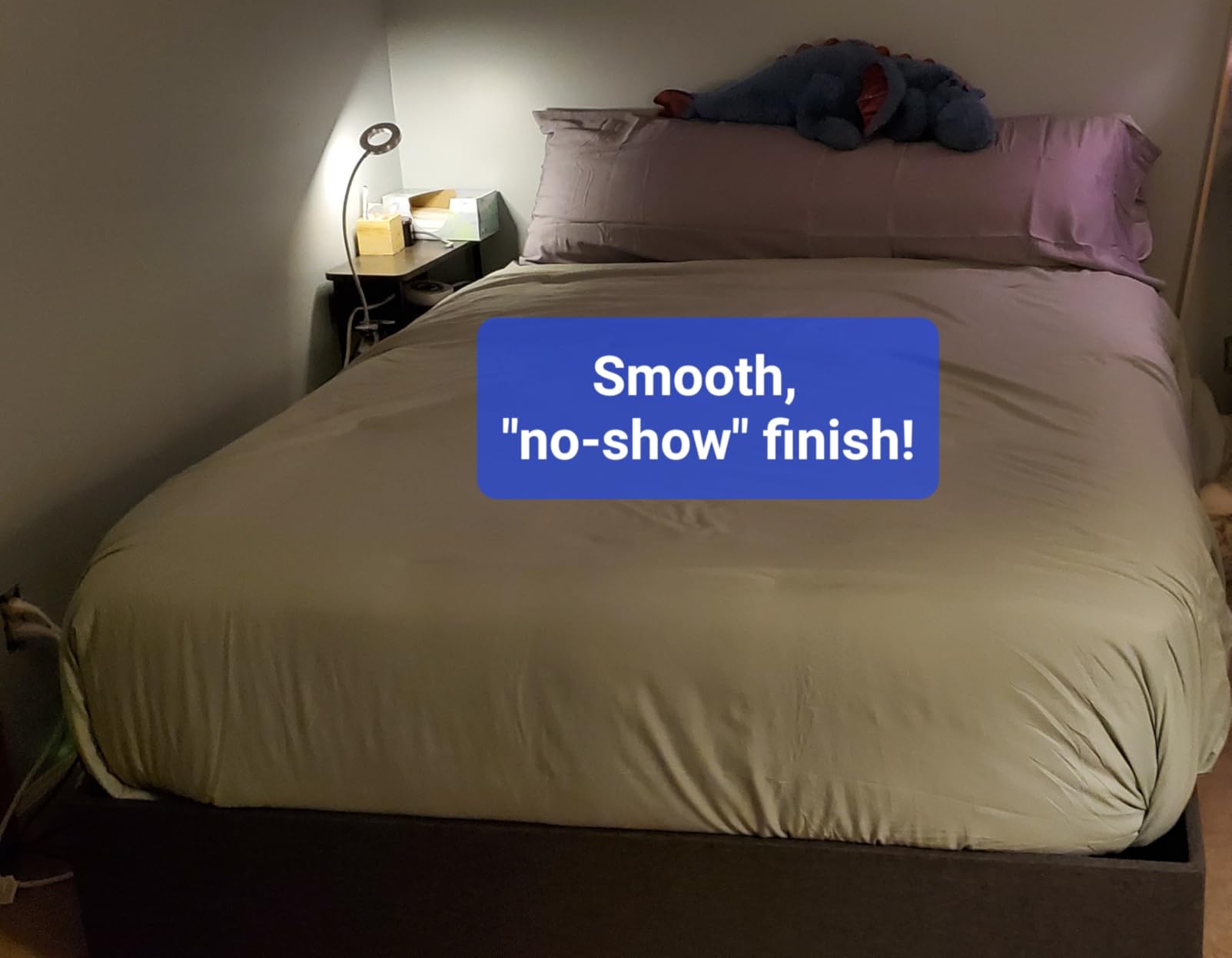 Bedsure Waterproof Heated Mattress Pad King Cotton Top Electric Bed Warmer | Memory & Preheat, Fast Heating, ETL&FCC, Dual Control, 12 H Auto Off, 10 Heat Settings, Deep Pocket Mattress Protector 78x80 customer photo 1