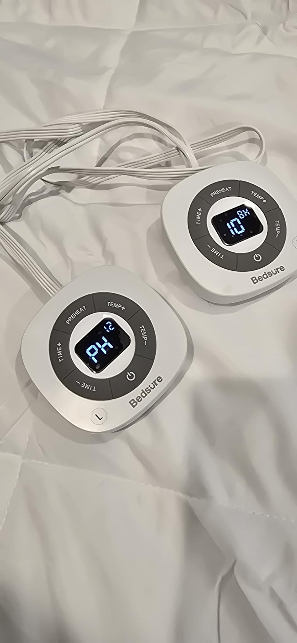 Bedsure Heated Mattress Pad Queen Ultra Soft Bed Warmer, Plush Coral Fleece | Memory & Preheat, Electric Mattress Cover, Fast Heating, ETL&FCC, 1-12 Hour Auto Off, 10 Heat Settings, Dual Control, 60