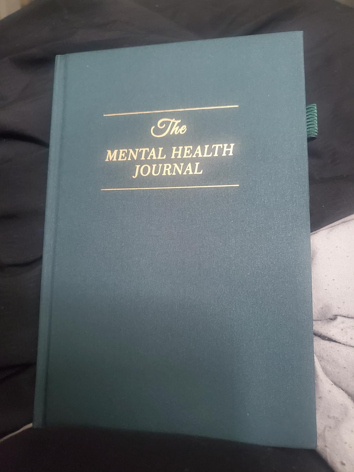 Mental Health Journal for Women and Men - Anxiety & Guided Journal with Mood & Habit Tracker - Take 5 Minutes Everyday - 91 Days Self Care Journal with Prompts, Green customer photo 1