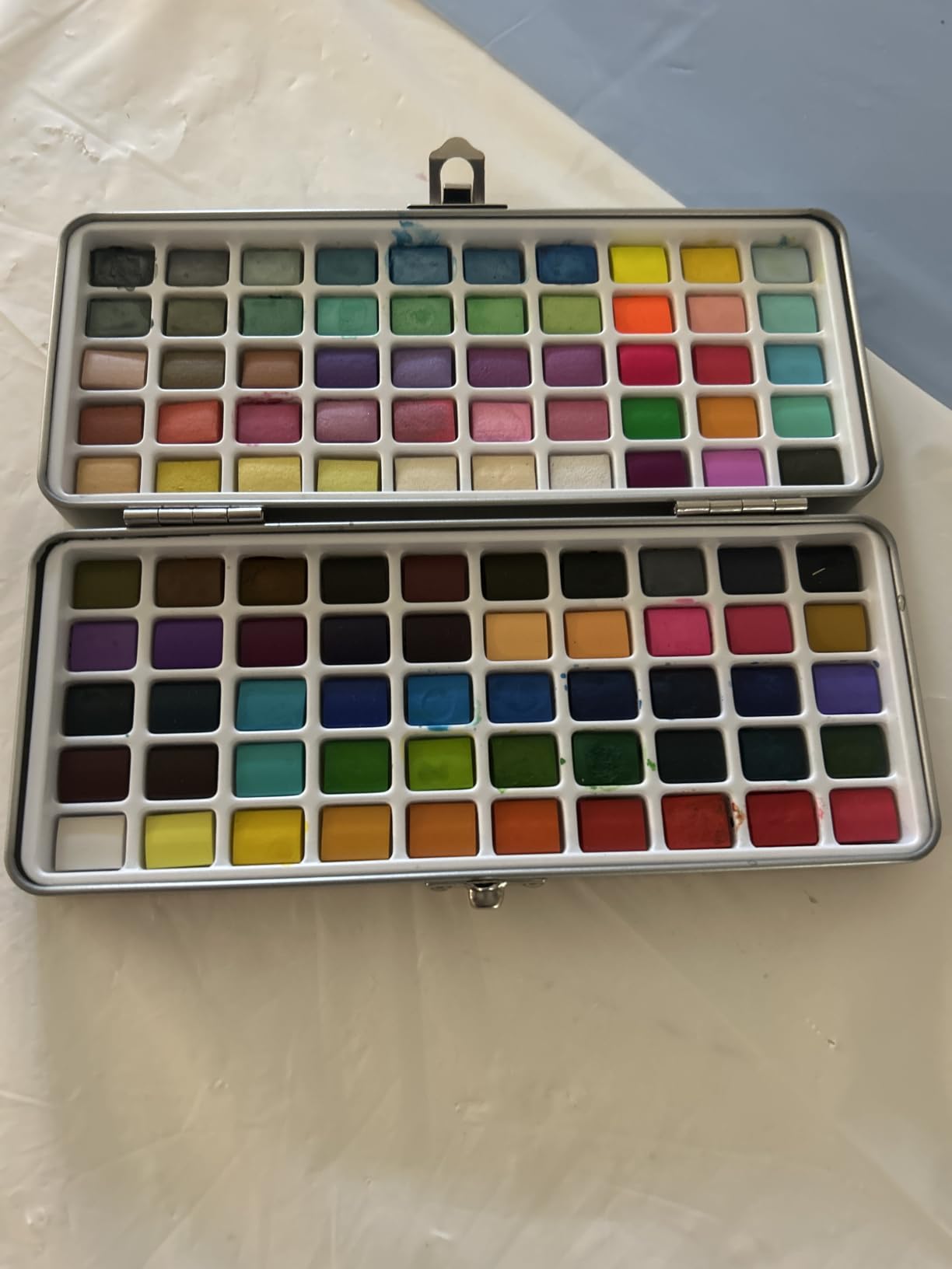 Premium Watercolor Paint Set Bundle with 100 Vibrant Colors for Adults | For Beginners & Professional - Painting Kit & Art Supplies for Adults - Portable Watercolor Set with Paper Pad & Brushes customer photo 1