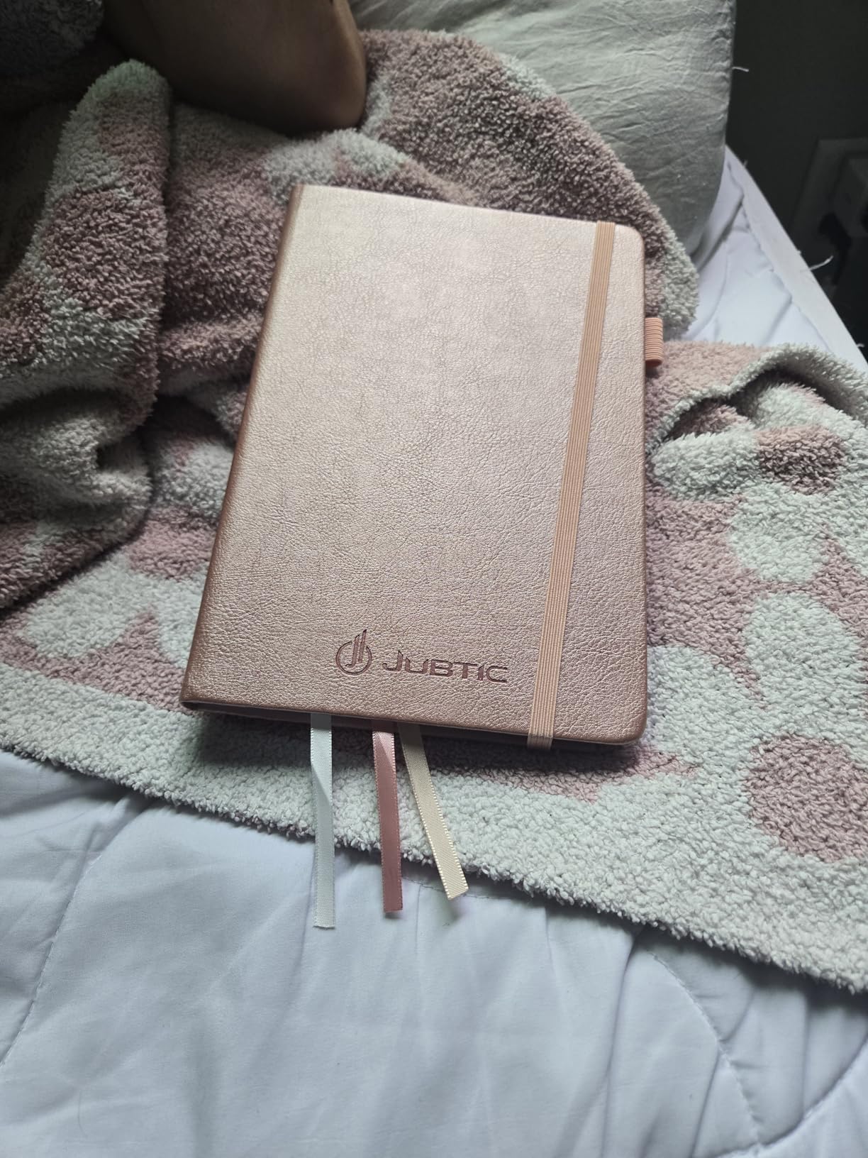 Mood Tracker Journal, 100-Day Mental Health Journal, Rose Gold | Self Care Journal, Anxiety Journal for Women, Wellness Tracker, Monthly Reflection, ADHD Planner, Positive Thinking Practice customer photo 1