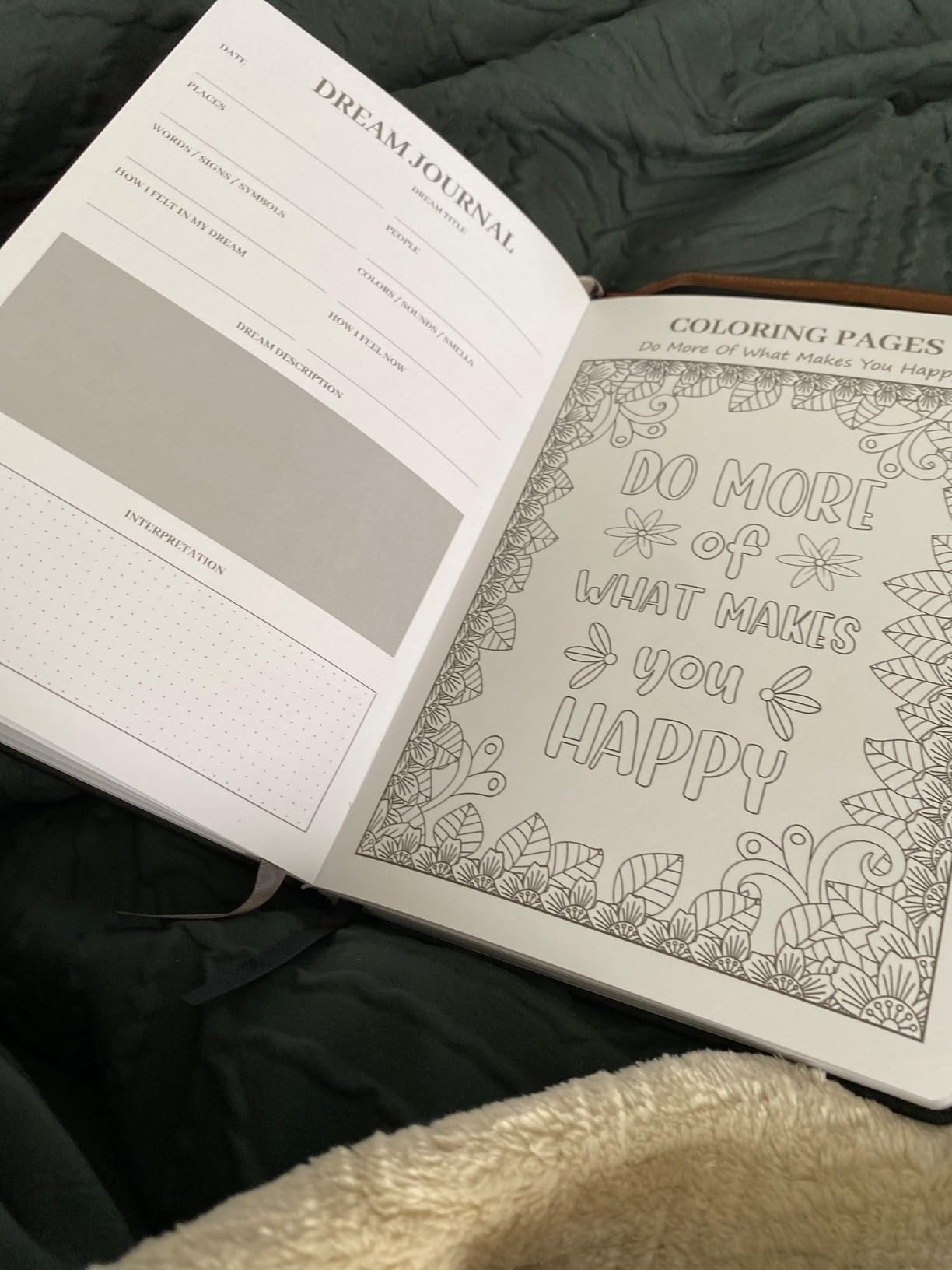 Mental Health & Anxiety Journal, 91 Days Mood Tracker Journal for Mindfulness, Self Care & Stress Relief, Guided CBT Journal with Mental Health Coloring Book Pages & Dream Diary to Record, Wellness Gifts for Women Men customer photo 2