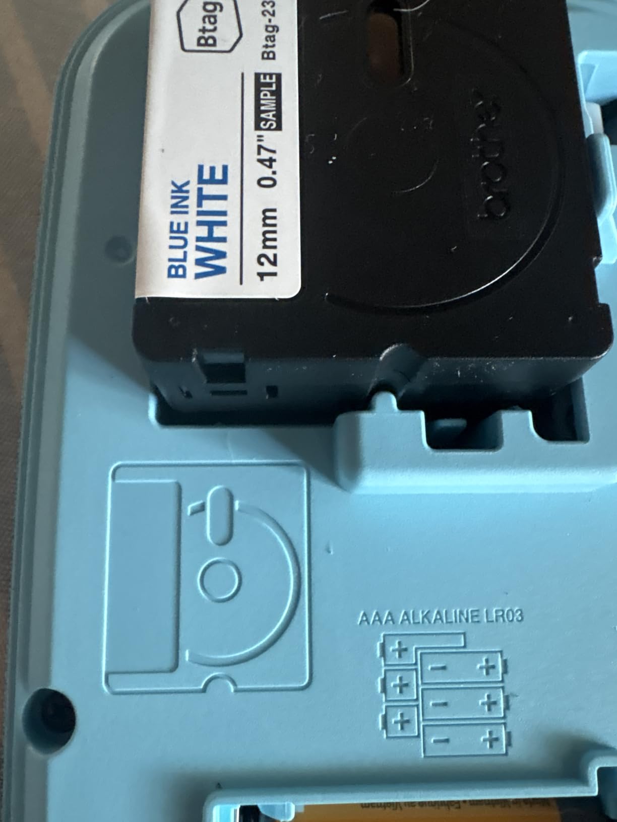 Brother P-Touch PT-N10 Personal Handheld Label Maker, Portable and Prints, P-Touch Btag ~1/2