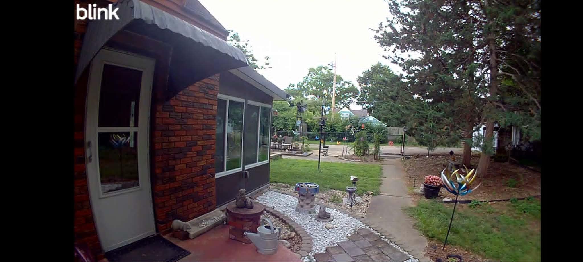 Blink Outdoor 4 – Wireless smart security camera, two-year battery life, 1080p HD day and infrared night live view, two-way talk. Sync Module Core included – 5 camera system customer photo 1