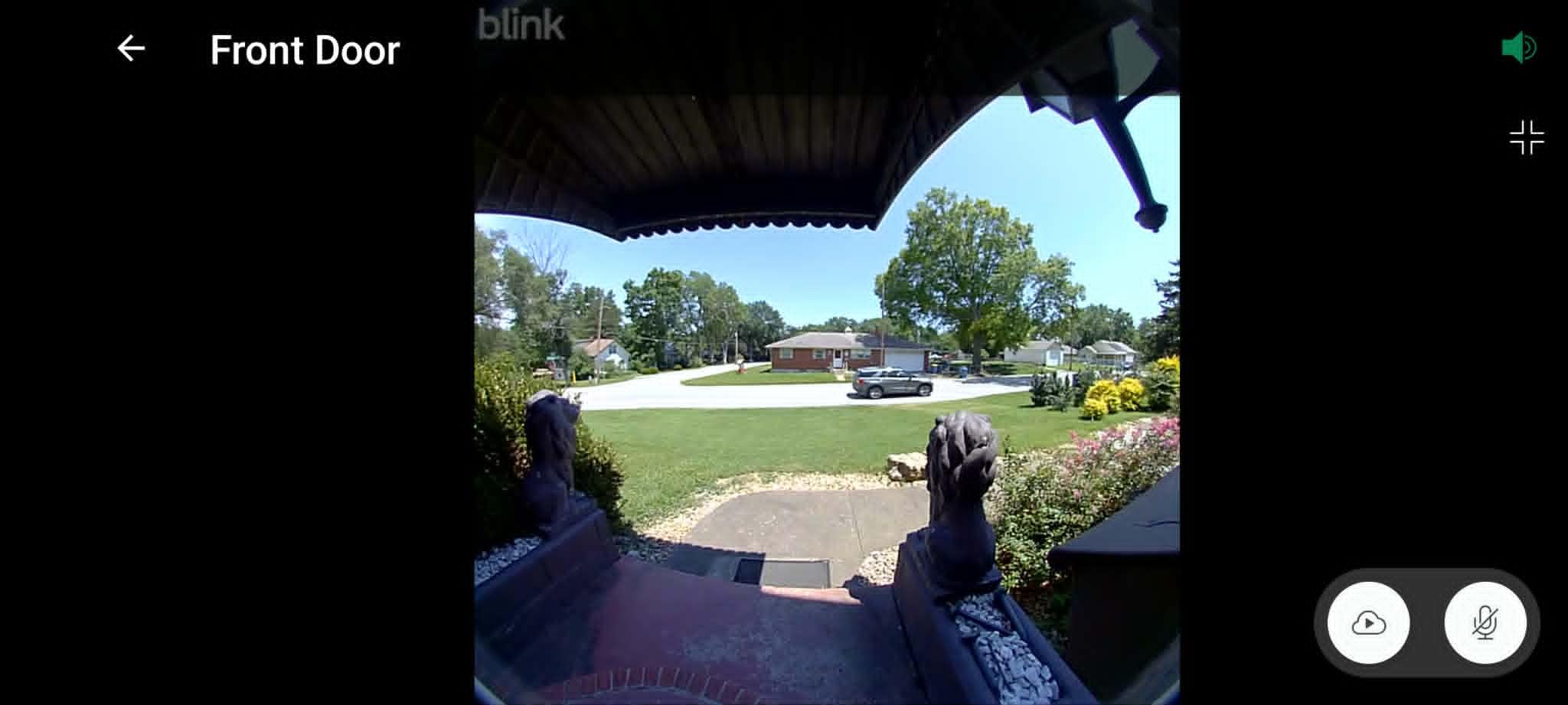 Blink Outdoor 4 – Wireless smart security camera, two-year battery life, 1080p HD day and infrared night live view, two-way talk. Sync Module Core included – 5 camera system customer photo 2