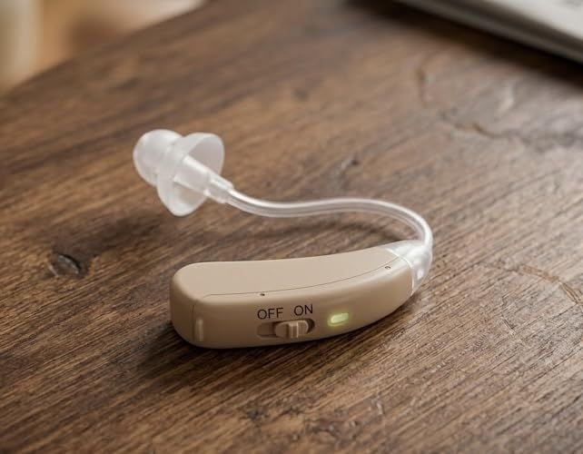 Flaygo Hearing Aids for Seniors,Hearing Aids for People with Hearing Loss, Sound Quality Restoration, Intelligent Noise Reduction, Standby 80h, One-Button Operation, Comfortable Wearing,Beige | Sound Quality Restoration,Rechargeable,Intelligent Noise Reduction, Standby 80h,One-Button Operation,Comfortable Wearing customer photo 1