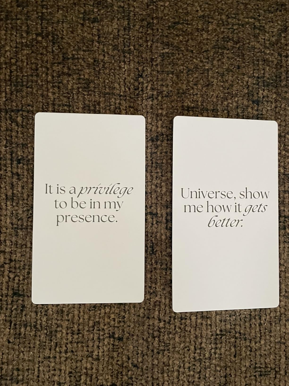 Tangobird Affirmation Cards For Women Miracle Mantras Positive Affirmations cards 60 Daily affirmations for women for Self-Care, Love and Wealth -Gifts for women customer photo 2