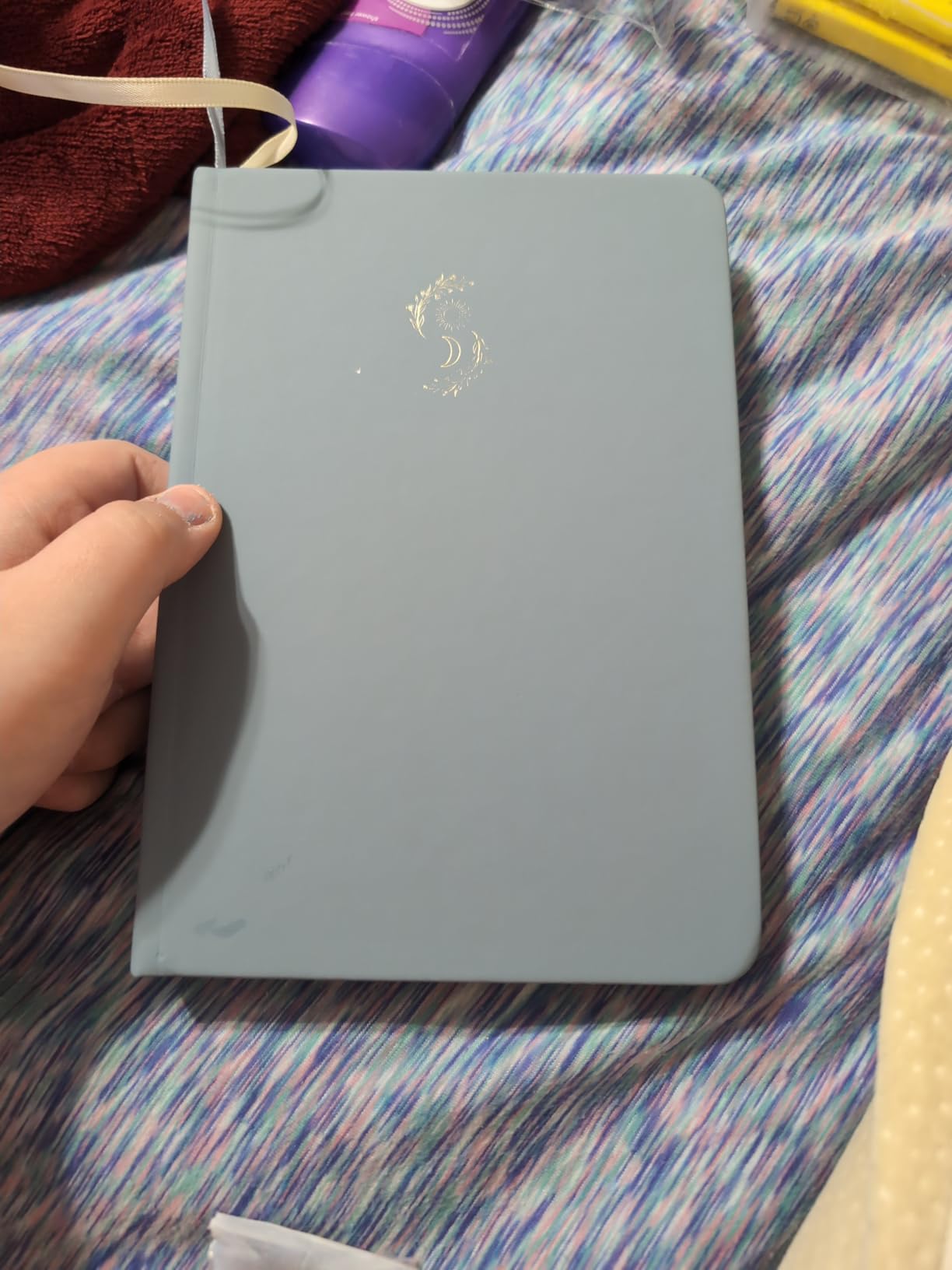 FINDING BALANCE Mental Health Journal - 6-Month Daily Journal with Prompts for Mindfulness, Self-Care & Healing - Anxiety & Depression Management - Green Hardcover customer photo 1