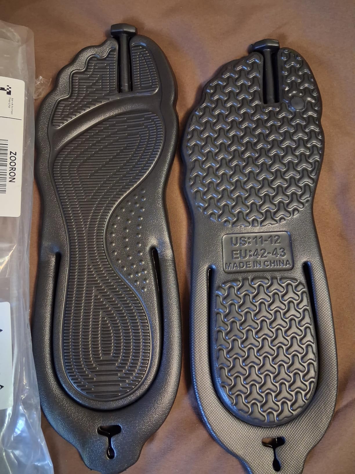ZOORON Flip Flops for Women Men Travel Slippers Shower Shoes Foldable Bathroom Camp Beach Sandals Lightweight Non-Slip Quick Dry customer photo 1
