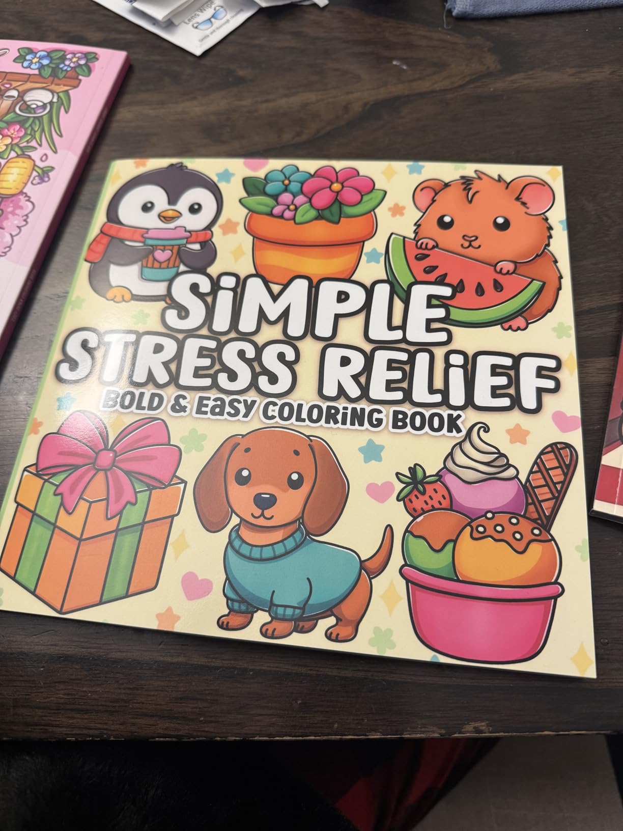 Bold and Easy Coloring Book: Simple Stress Relief Large Print Designs for Adults, Seniors & Beginners customer photo 1