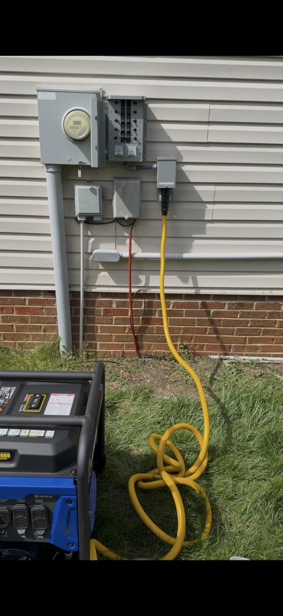Connecticut Electric Series 2 Backup Power Manual Transfer Switch Kit, 50 Amp, 10 Circuits, with 25' Cord & Outdoor Rated 50A Inlet (Transfer Switch Kit - 25 ft Cord) customer photo 1