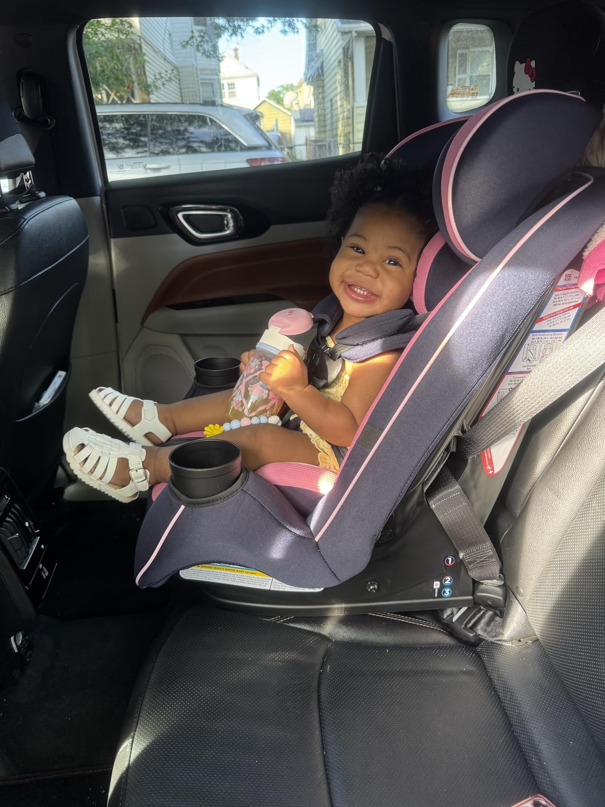 Safety 1st Grow and Go All-in-One Convertible Car Seat, Rear Facing, 5-40 lbs, Forward Facing (30-65 lbs), High Back Booster Seat 40-100 pounds, Alaskan Blue customer photo 1