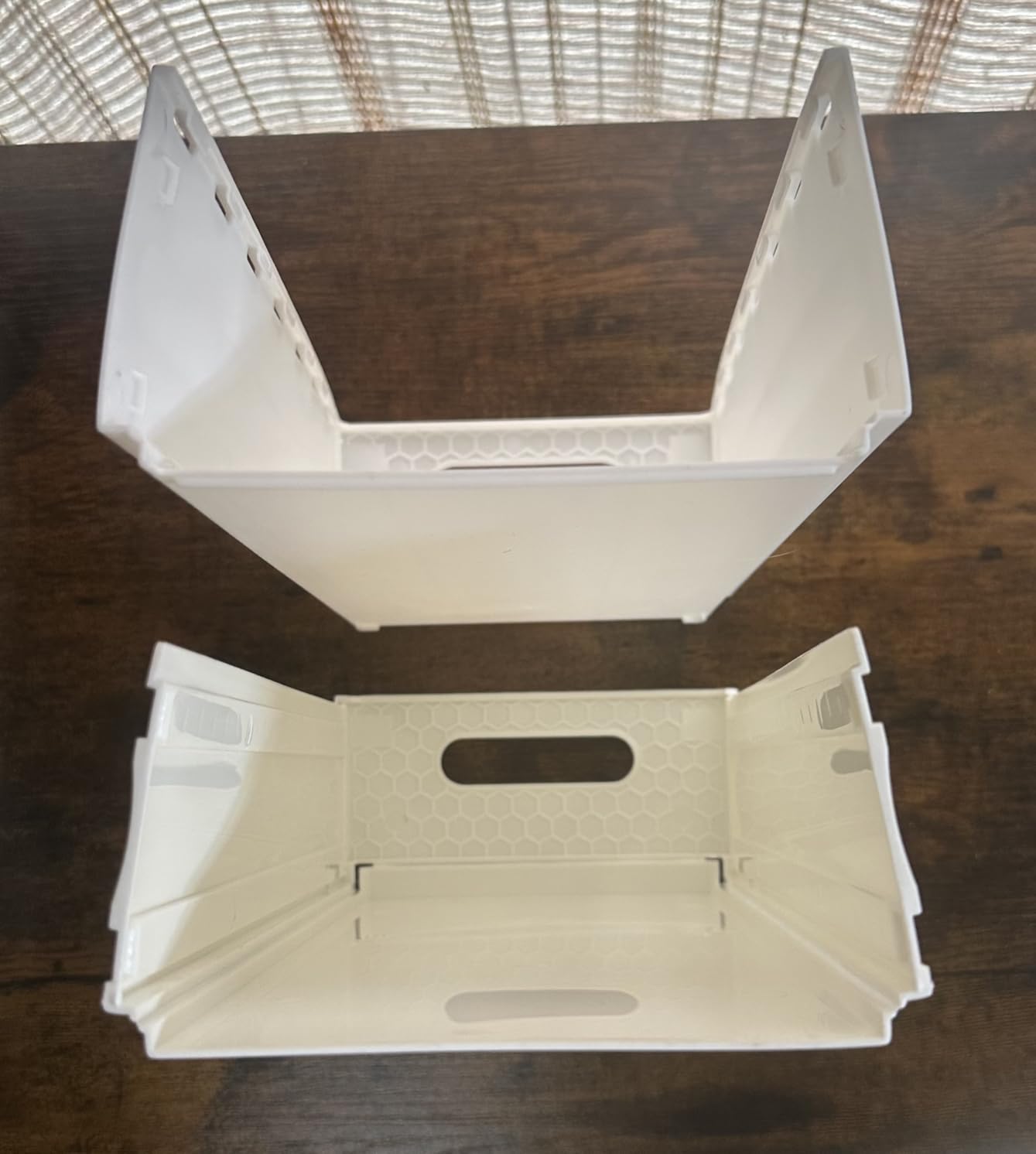2 Pack Expandable Plastic Storage Boxes, Multi-Purpose Folding Organizer, Drawer Storage Divider For Bedroom, Kitchen And Snack Storage customer photo 1