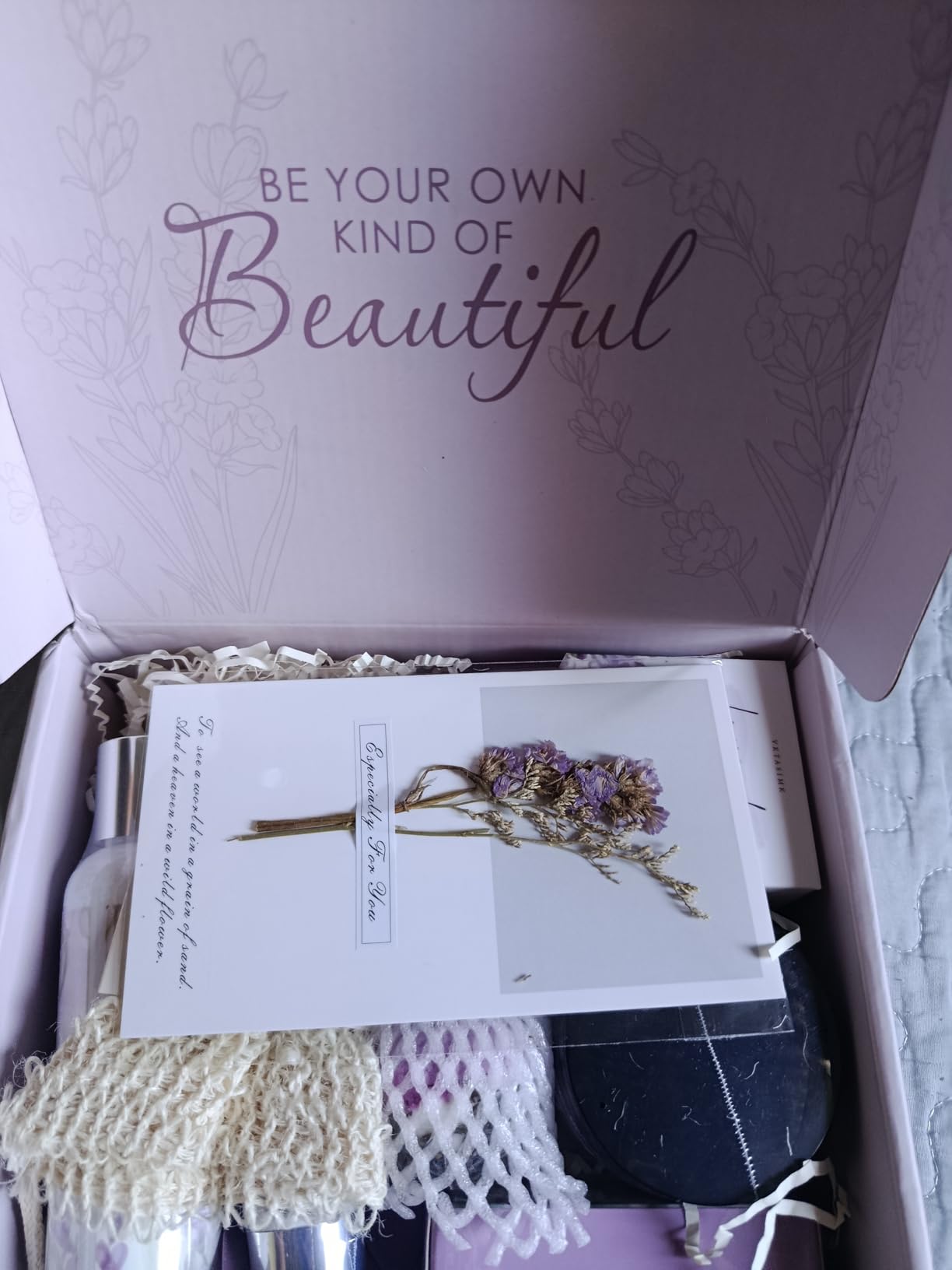 Gifts for Women Birthday Gift Baskets Vanilla Coconut Relaxing Home Spa Set | Christmas Mothers Day Gifts, Bath and Body Gift Set Self Care Package for Mom Sister Her Wife Grandma Girlfriend Friends customer photo 1