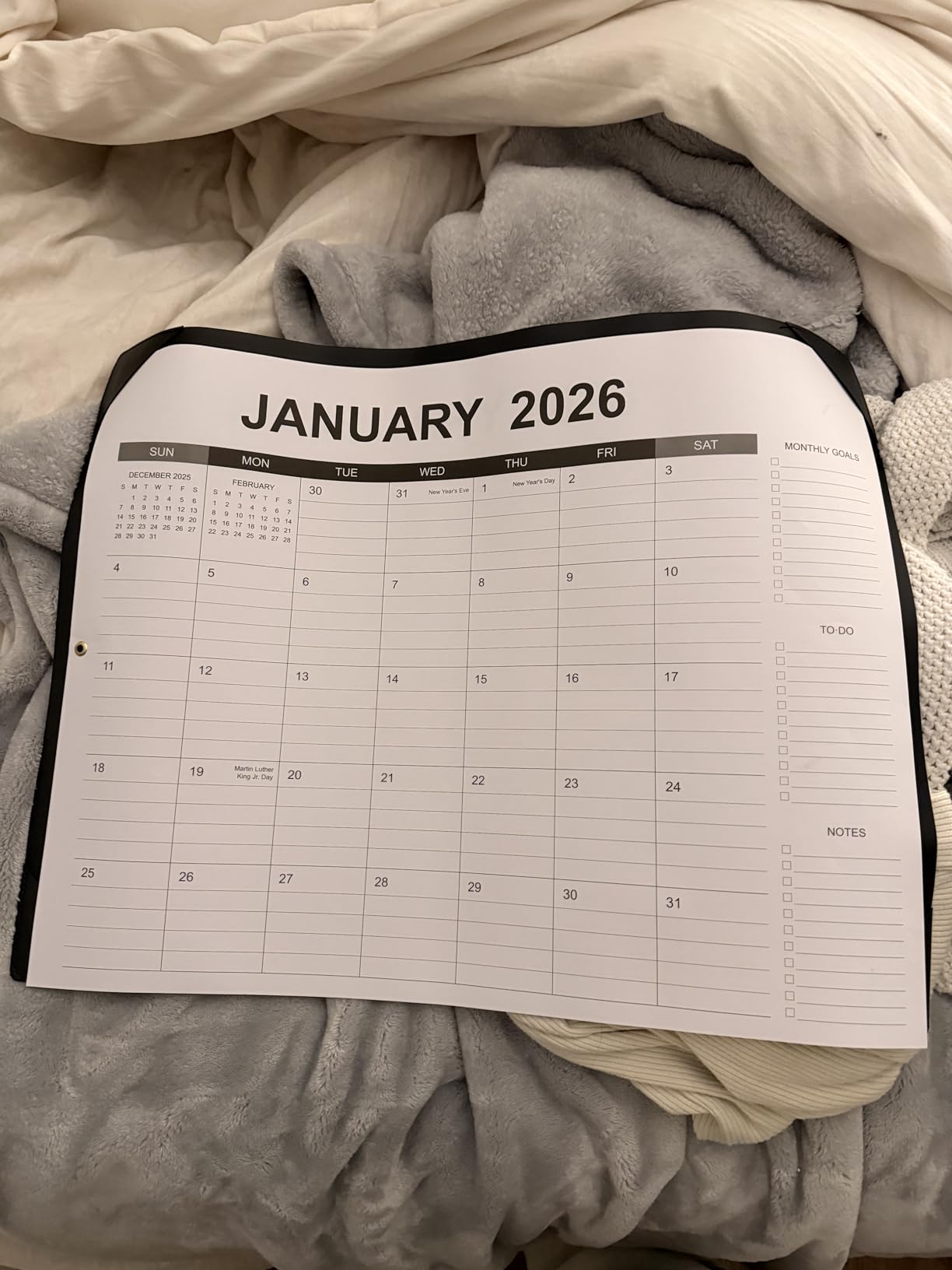 Desk Calendar 2026-2027 with Desk Mat - 22