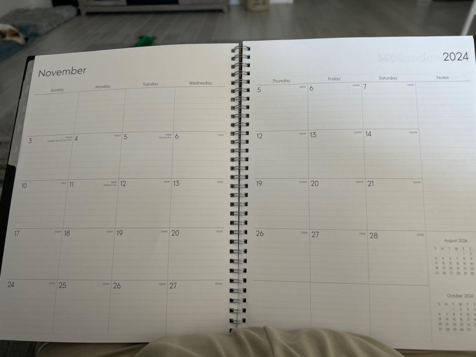 Blue Sky 2026-2027 Weekly & Monthly Academic Planner, 8.5