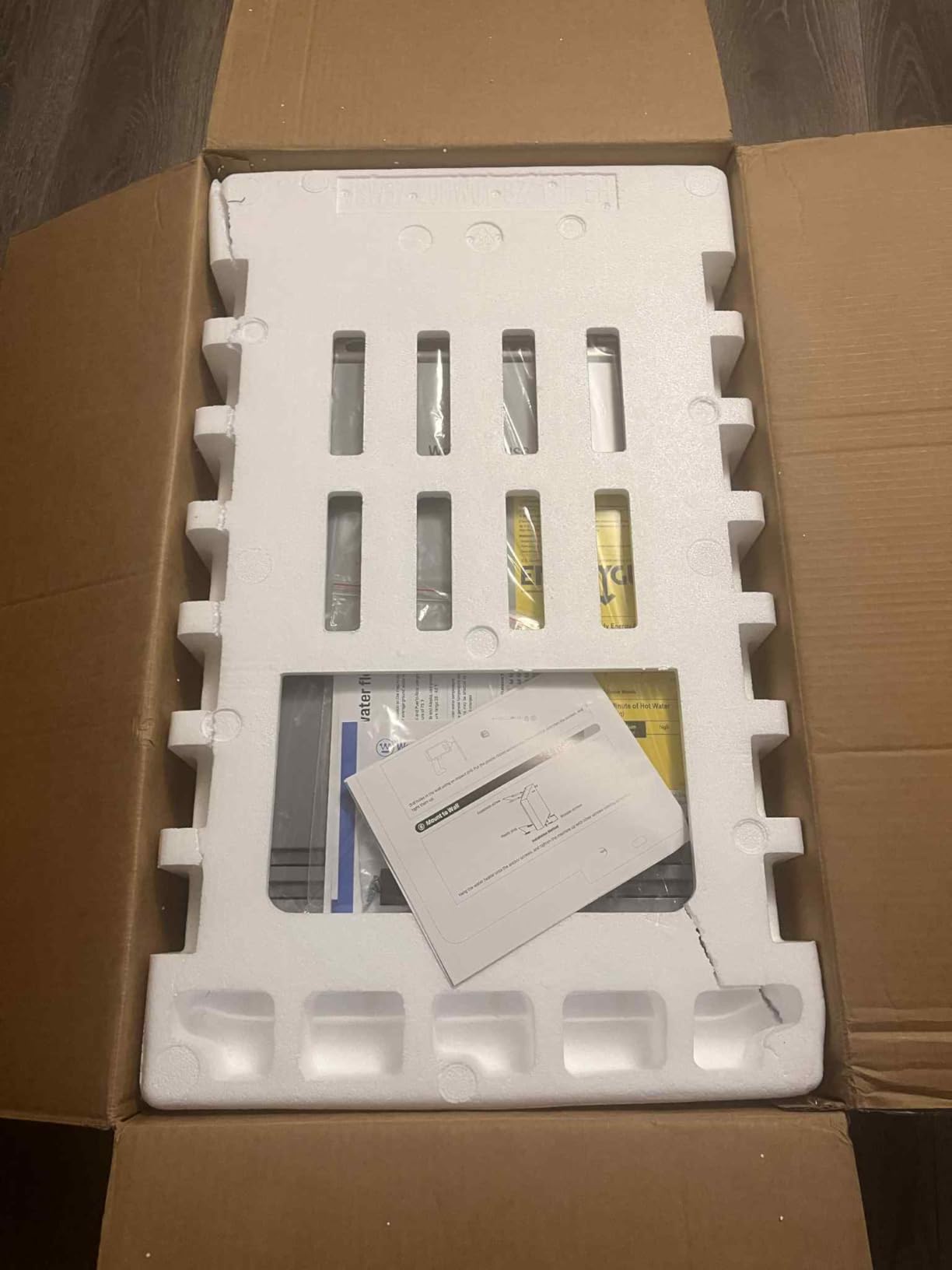 Westinghouse Tankless Water Heater Gas Indoor on Demand, Smart WiFi | 10.3 GPM, 199,000 BTU Natural Gas Whole-House Instant Hot Water Heater, App & Voice Control, High Efficiency for 7 Fixtures customer photo 1