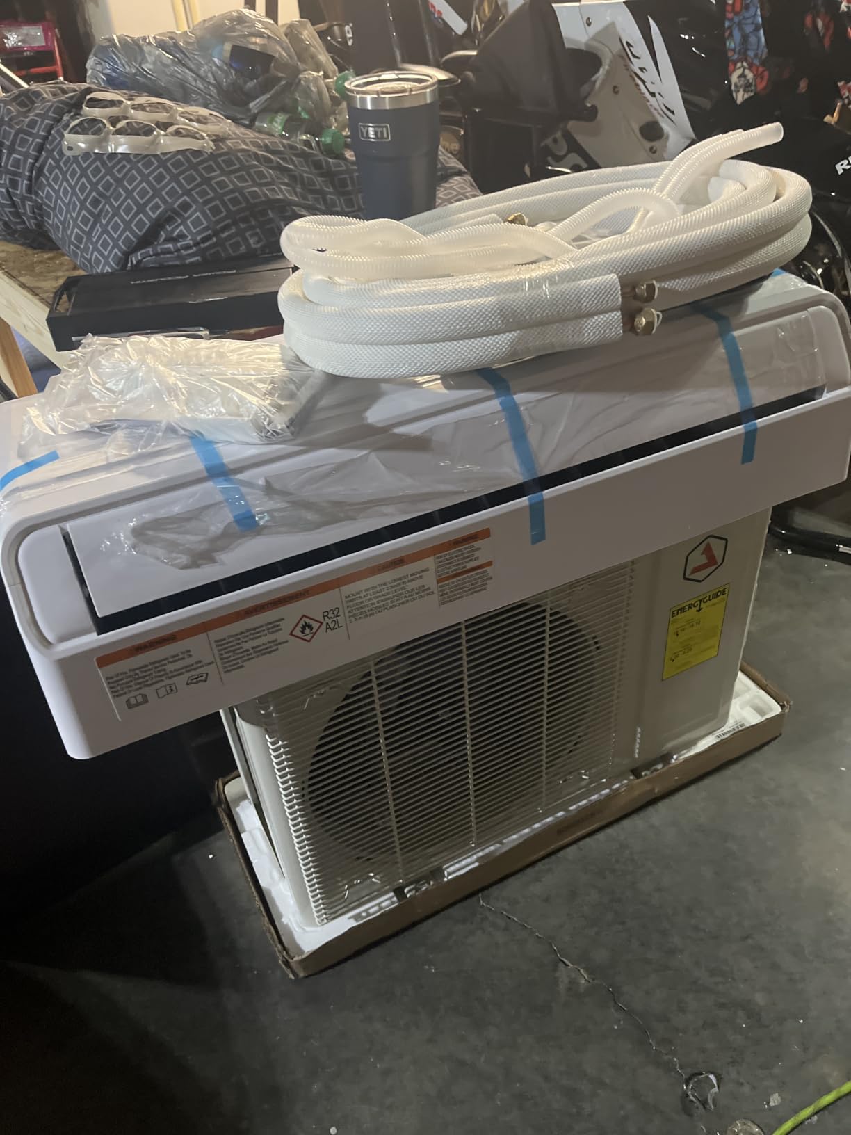 Albott 12,000 BTU Mini Split Air Conditioner and Heater SEER2 18, 115V customer photo 1