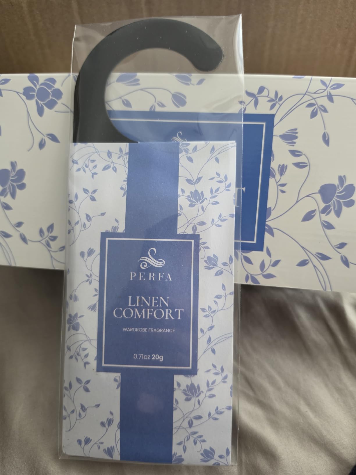 12 Packs Large Closet Deodorizer for Women - Linen Odor Absorber by Perfa | Hanging Scented Luxury Fragrance - Weeks of Continuous Freshness - Keeps Stored Fabrics Smelling New - Good for 120 Days customer photo 1