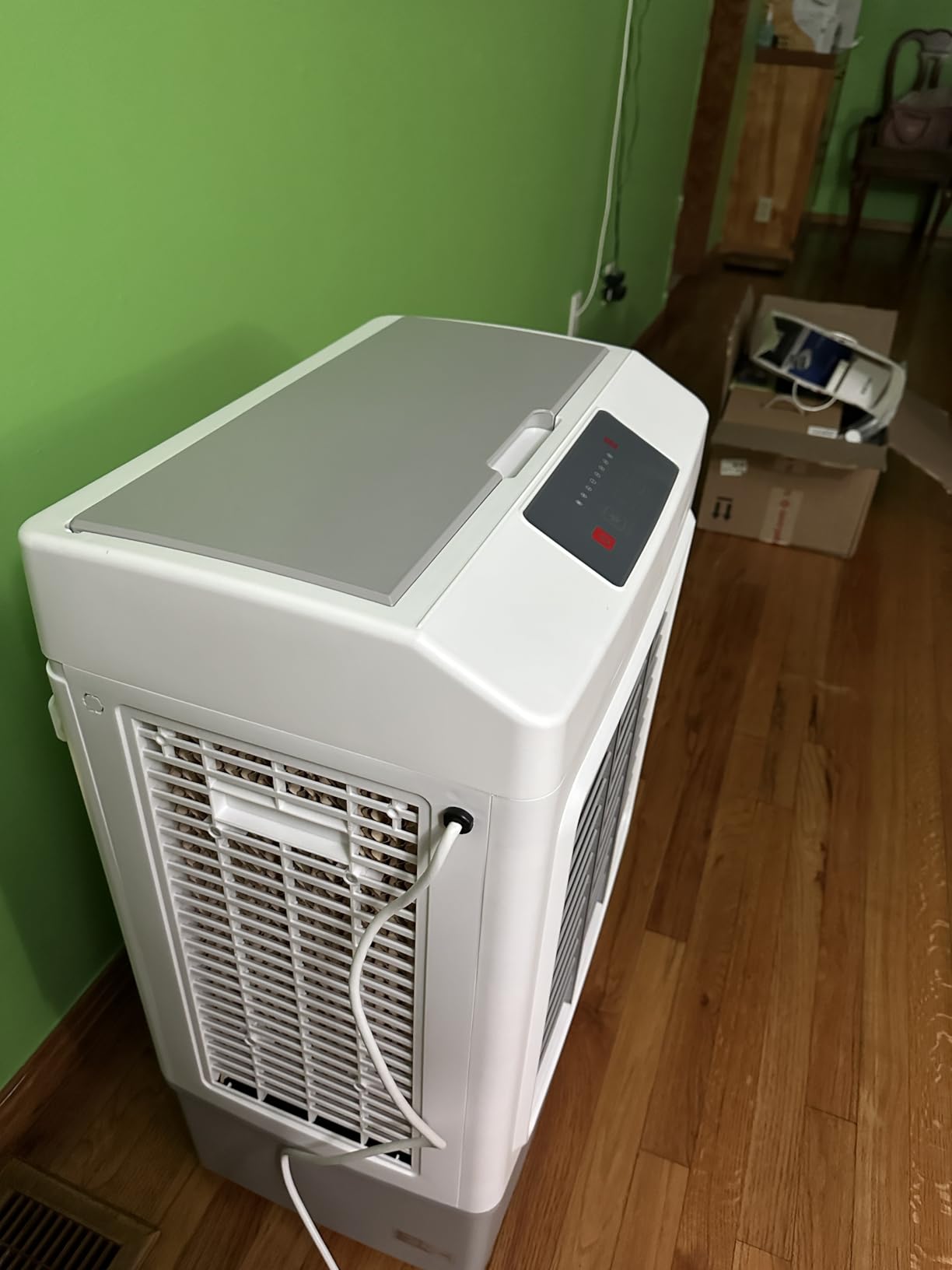 3600CFM Swamp Cooler Air Conditioner, 12Gal Dual Tank, 120° Oscillation for 1000Sq.ft Cooling Evaporative Air Cooler w/ 3Modes&3Speeds, Timer, Windowless Portable Air Conditioner for Bedroom customer photo 1