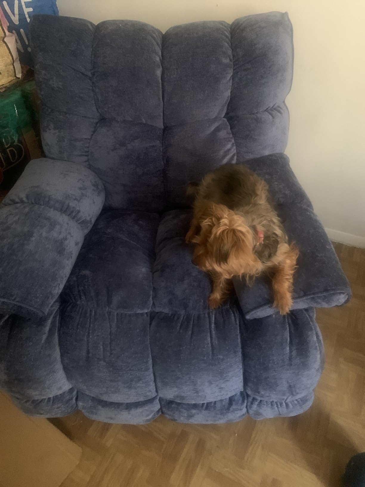 Oversized Power Swivel Rocker Recliner Chair for Big and Tall, Electric Chenille Glider with USB Ports, Extra Wide Overstuffed Reclining Sofa for Living Room Nursery, 375lbs customer photo 1