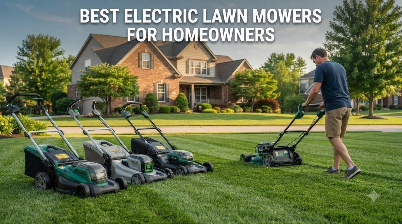 Best Electric Lawn Mowers for Homeowners