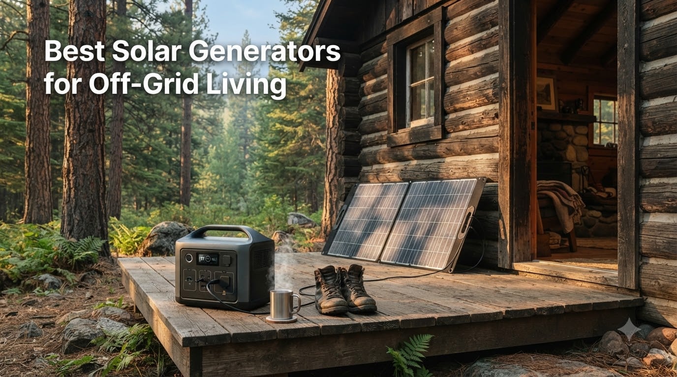 Best Solar Generators for Off-Grid Living