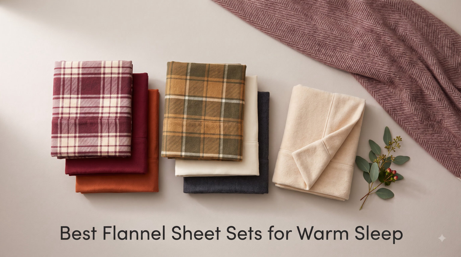 Best Flannel Sheet Sets for Warm Sleep