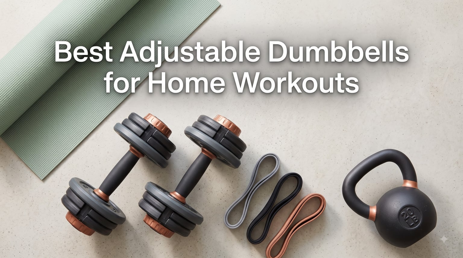 Best Adjustable Dumbbells for Home Workouts