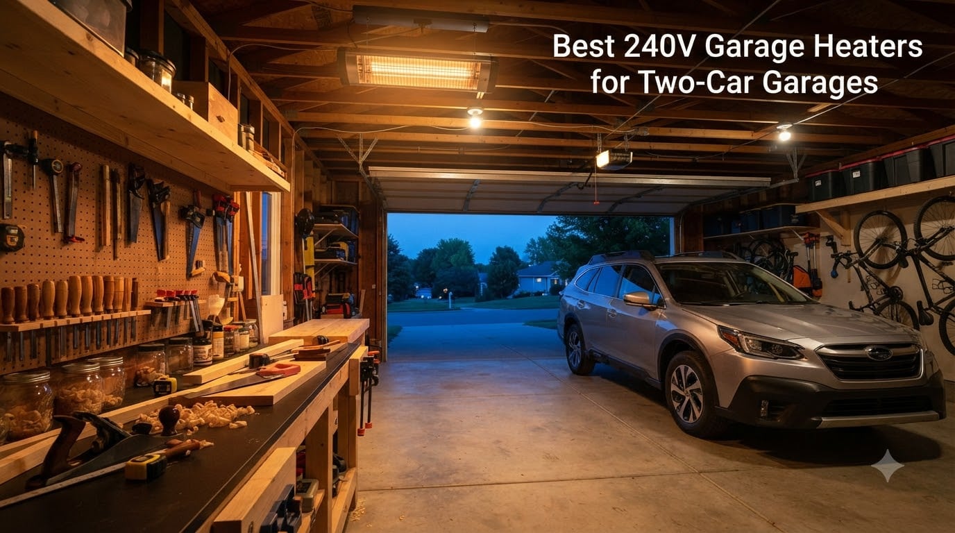 Best 240V Garage Heaters for Two-Car Garages