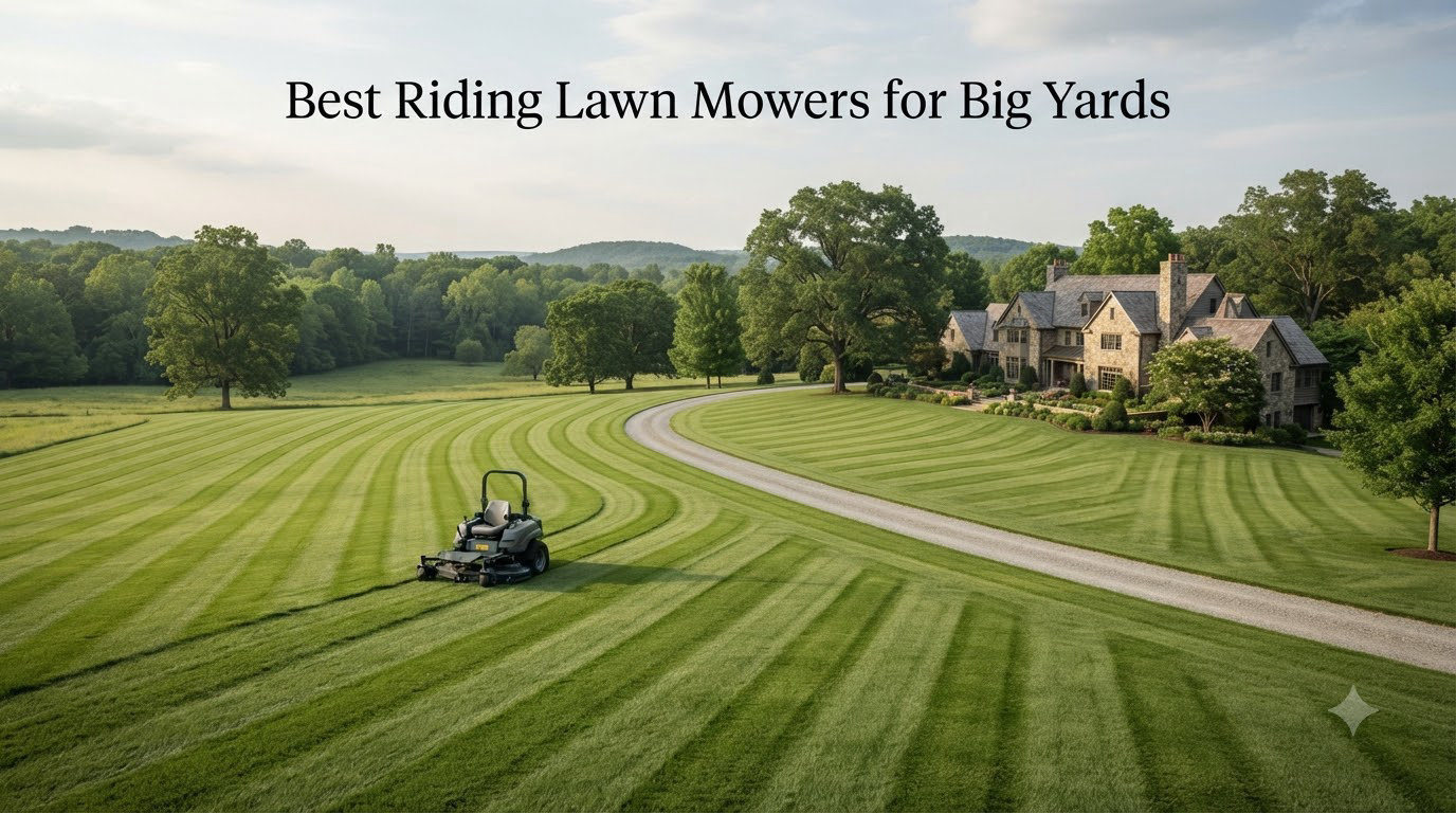 Best Riding Lawn Mowers for Big Yards