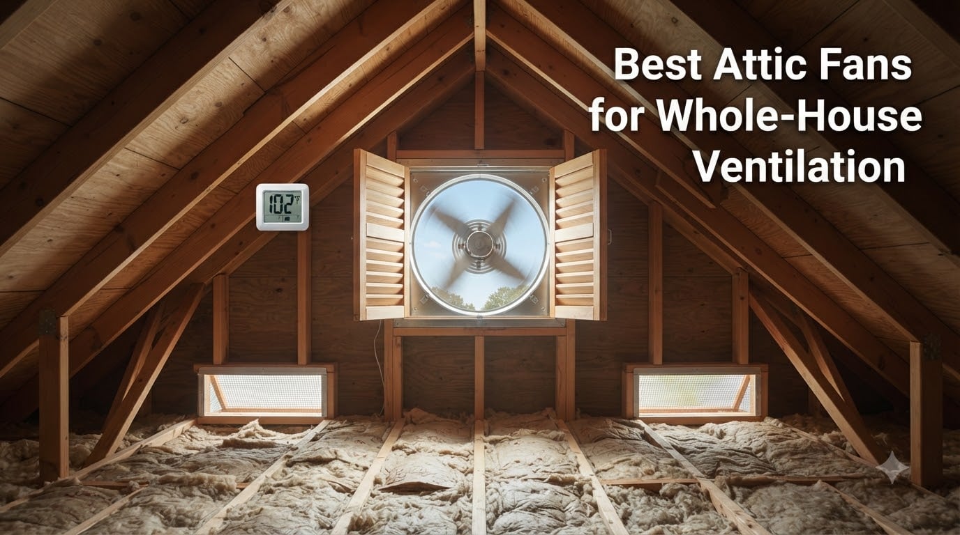 Best Attic Fans for Whole-House Ventilation