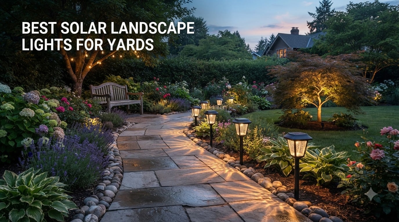 Best Solar Landscape Lights for Yards