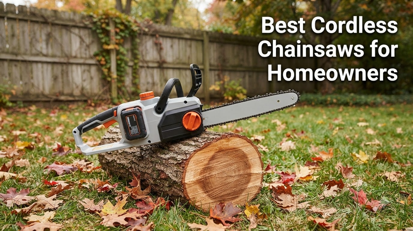 Best Cordless Chainsaws for Homeowners