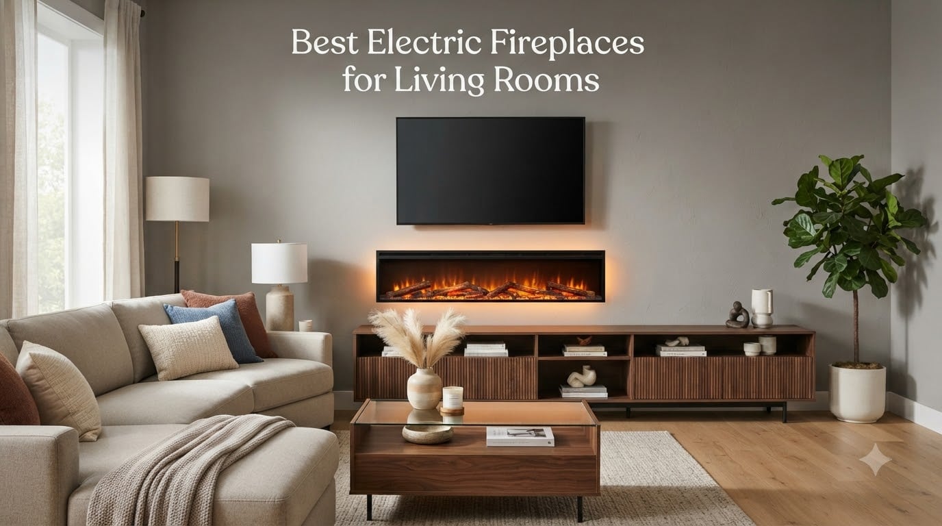 Best Electric Fireplaces for Living Rooms