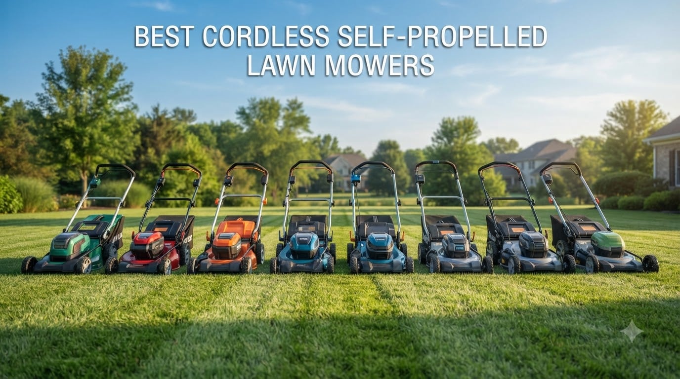 Best Cordless Self-Propelled Lawn Mowers