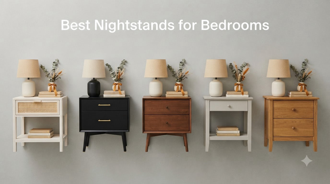Best Nightstands for Bedrooms