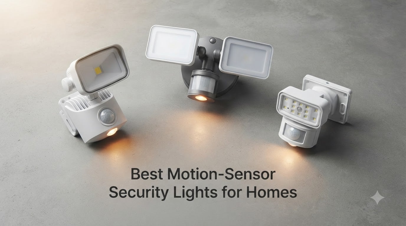 Best Motion-Sensor Security Lights for Homes