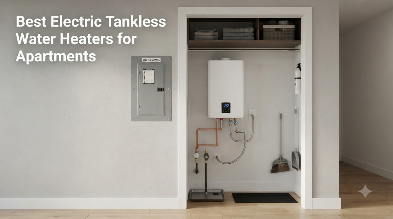 Best Electric Tankless Water Heaters for Apartments