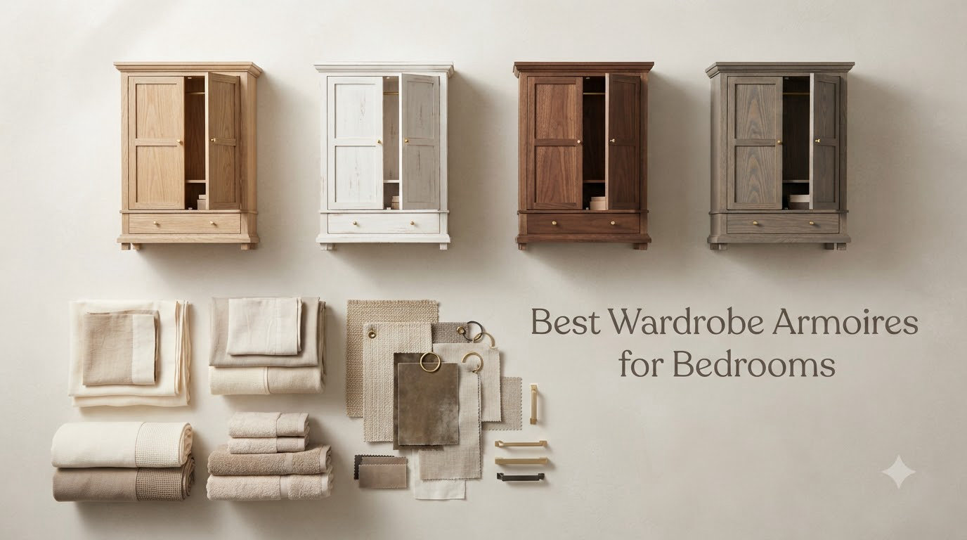 Best Wardrobe Armoires for Bedrooms