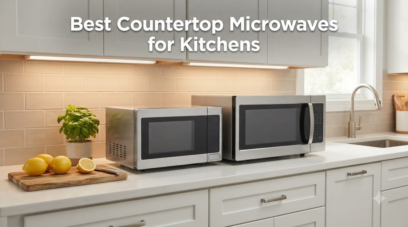Best Countertop Microwaves for Kitchens
