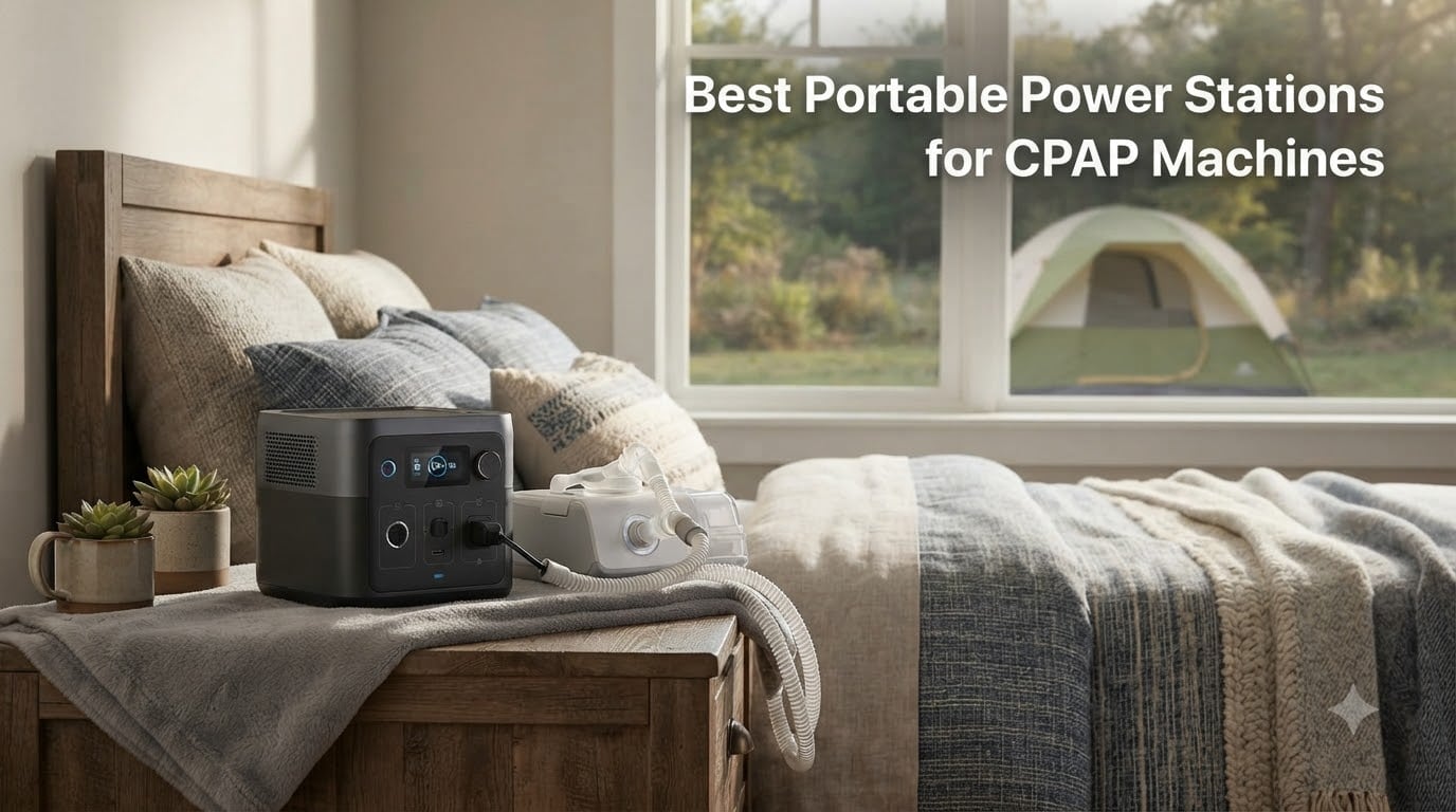 Best Portable Power Stations for CPAP Machines