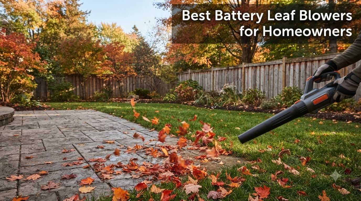 Best Battery Leaf Blowers for Homeowners