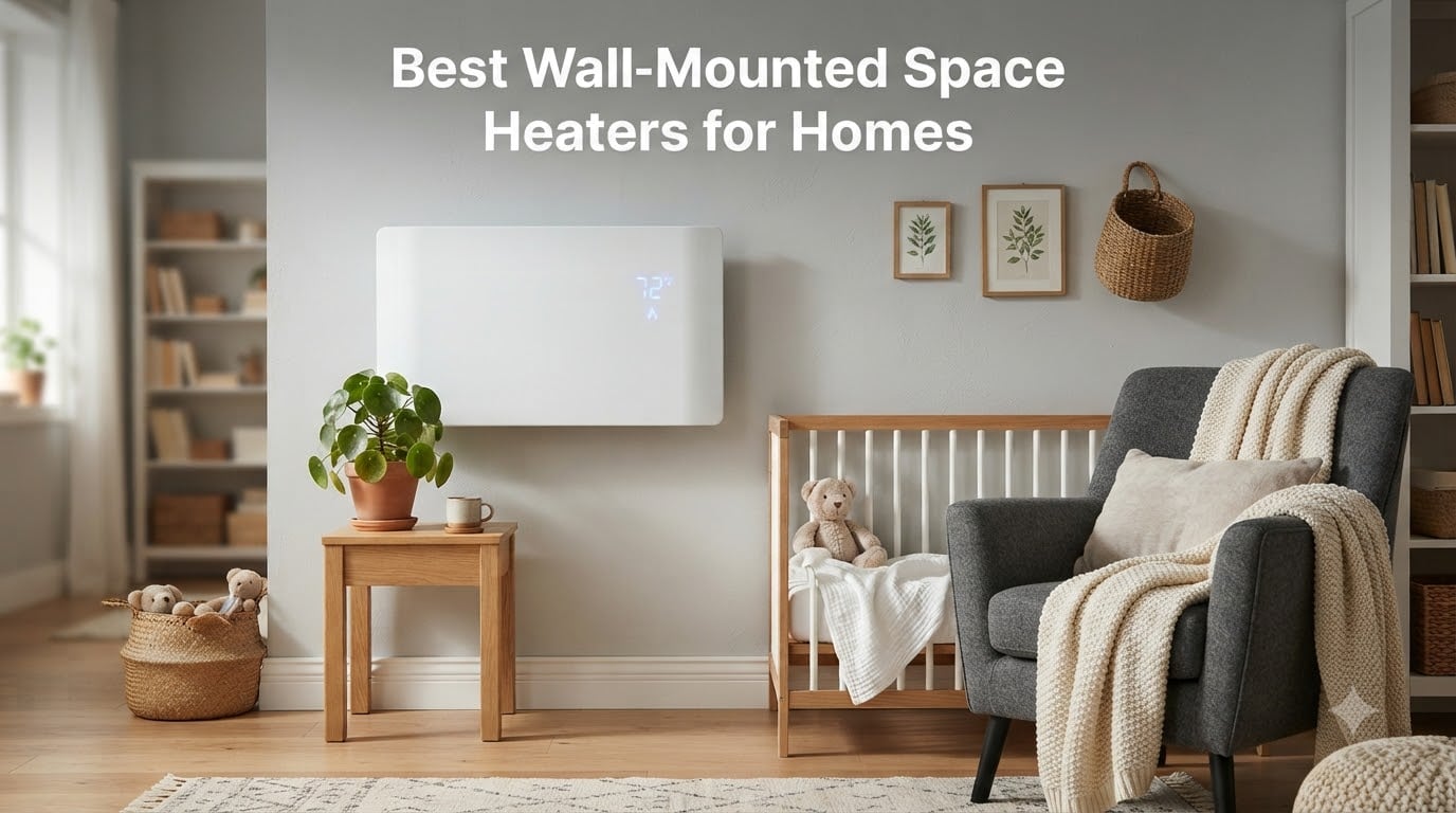 Best Wall-Mounted Space Heaters for Homes