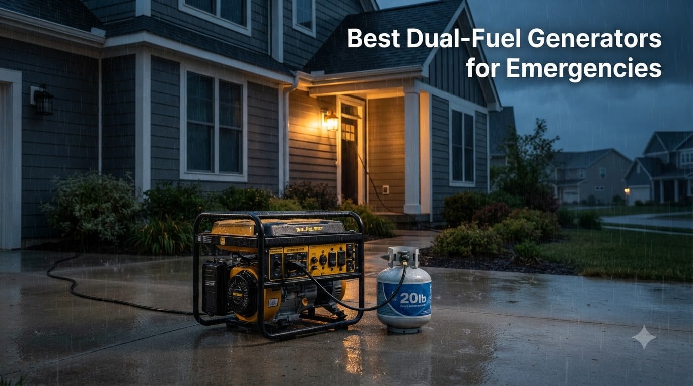 Best Dual-Fuel Generators for Emergencies
