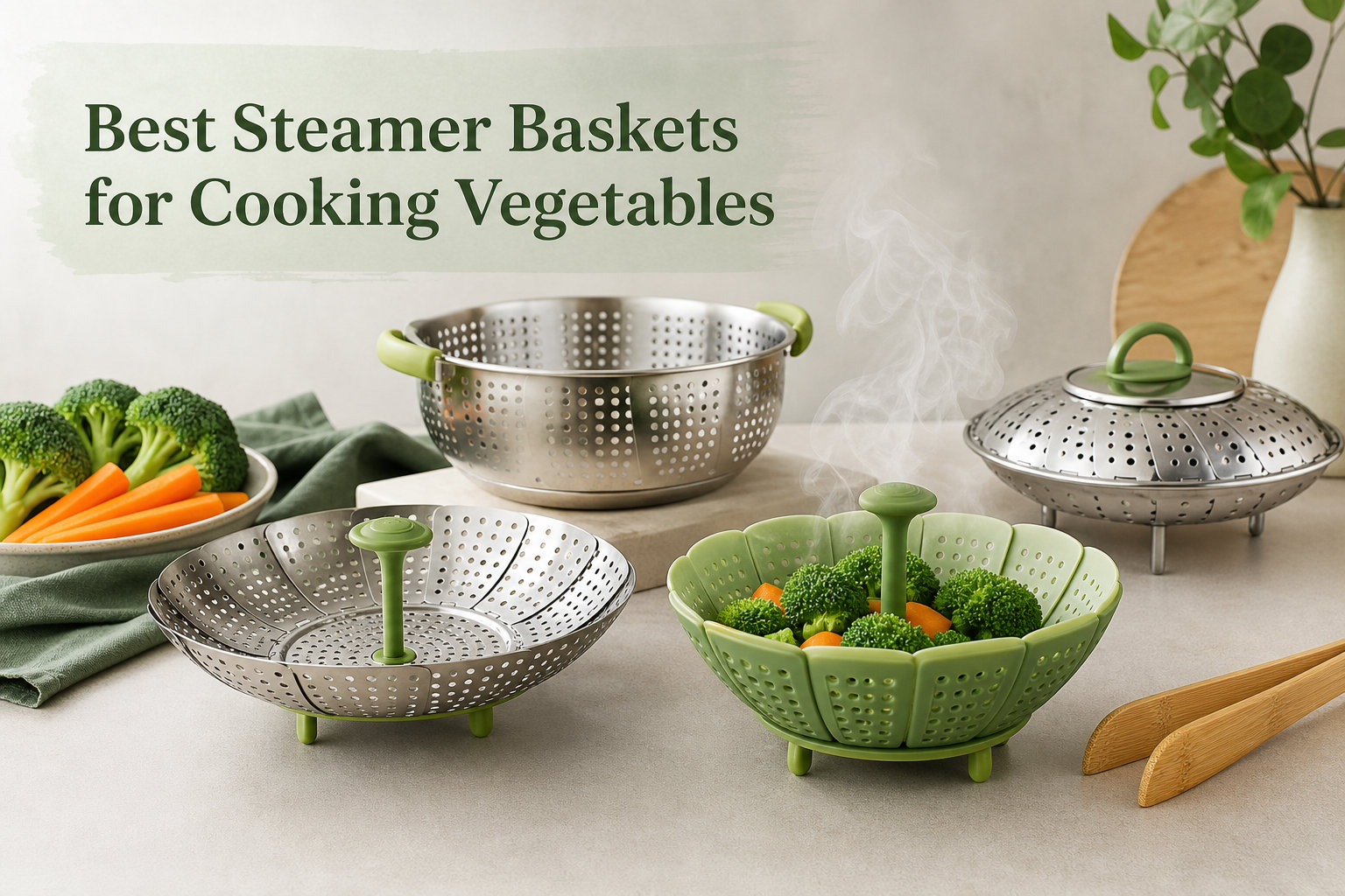Best Steamer Baskets for Cooking Vegetables